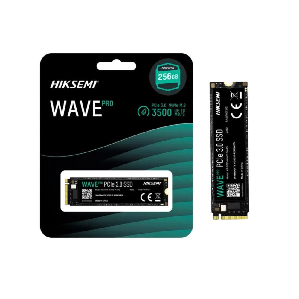 SSD Wave 256gb M.2 2280 NVMe PCIe 3.0 - Hiksemi