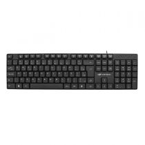 Teclado USB Multmídia KB-M10BK Preto - C3Tech