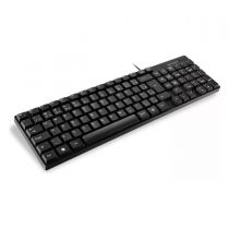 Kit De Teclado E Mouse C/Fio Preto Slim - Multilaser