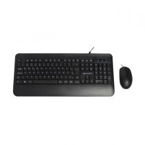 Kit Teclado + Mouse USB KT-200BK Preto  - C3Tech
