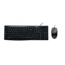 KIT Teclado e Mouse USB MK200 Preto - Logitech