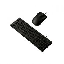Kit Teclado e Mouse Com Fio USB CCI20 Preto - Intelbras