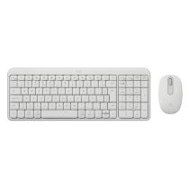 Kit Teclado e Mouse S/ Fio MK250 ABNT2 Branco - Logitech