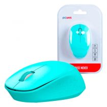 Mouse Mover Green S/ Fio Silent Click 1600 DPI Verd - PCYES