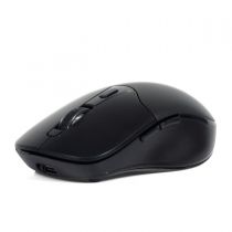 Mouse Sem Fio Recarregável Dual Mode Preto - C3Tech