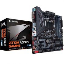Placa-Mãe Z370M Aorus Gaming, Intel LGA 1151, mATX, DDR4 - Gigabyte	