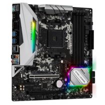 Placa Mãe B450M Steel Legend AM4 B450M STEEL LEG – AsRock