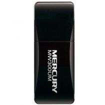 Adaptador USB Wireless N 300 Mbps Preto MW300UM - Mercusys