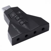 Adaptador Placa de Som USB 04 Portas 35708 - Vinik