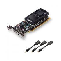 Placa Quadro P400 2GB GDDR5 64 BITS 3 Mini Display PORT VCQP400-PORPB - Nvidia