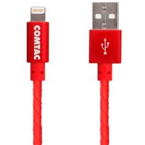 Cabo Lightning USB 2.0 1m Vermelho 21139369 – Comtac
