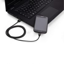 Cabo micro USB PVC Preto 1,2m EUAB12PP – Intelbras