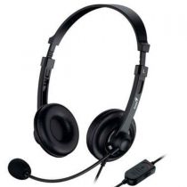 Headset c/Mic HS-230U Preto Usb - Genius