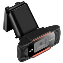 Webcam Hd 720P Usb 2.0 com Microfone Preto - C3 Tech