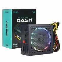 Fonte Gamer Dash 500W Preto VFG500WPR - Vinik
