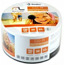 CD-R Printable 80min 700MB 52x 50Un CD052 - Multilaser