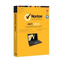 Norton Antivirus 2013 3 Usuários - Symantec