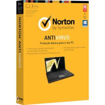 Norton Antivirus 3 Usuários - Symantec