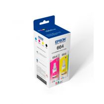 Kit Refil de Tinta 4 Cores T664 - EPSON