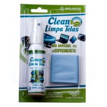 Clean Limpa Telas 60ml com Flanela - Implastec