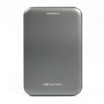Case Para HD 2,5 USB 3.0 Ch-350cb Prata - C3Tech