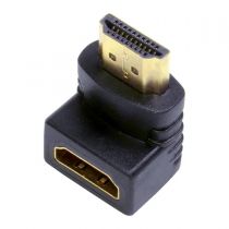 Adaptador Hdmi Macho X Hdmi Femea Gold 90º .ADAP0045 - Storm