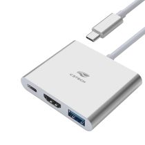 Hub USB-C 3.0 HDMI 3 Portas HU-D10SI - C3Tech