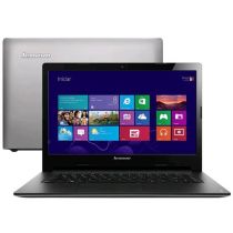 Notebook Lenovo IdeaPad S400, Intel Core i3, 4 GB, HD 500 GB, Windows 8, Prata -