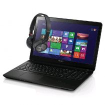 Notebook Sony Vaio Fit SVF15213CBB c/ Intel® Core i5-3337U, 4GB, 750GB, Gravador