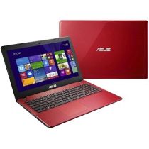 Notebook Asus com Intel Core i3 6GB 500GB Tela LED 14" Windows 8 Vermelho - Asus