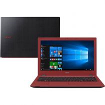 Notebook Acer E5-574-307M Intel Core 6 i3 4GB 1TB LED 15,6" Windows 10, Vermelho