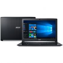Notebook Acer A515-51-55QD IntelCore I5 4GB 1TB Win 10 Preto