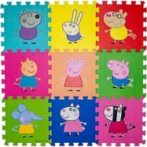 Tapete Infantil BBR Peppa Pig Misto EVA - BBR Toys
