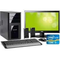 Computador Intel I3-3220, 4GB, HD 500GB, Saída HDMI, Gravador e Leitor de DVD, L