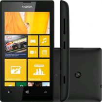 Smartphone Nokia Lumia 520 Preto com Windows Phone 8 - 3G Desbloqueado Câmera 5M