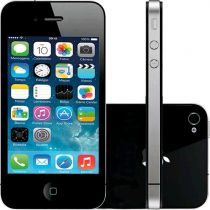iPhone 4S 8GB Preto Desbloqueado iOS 7 3G Wi-Fi Câmera de 8MP - Apple 
