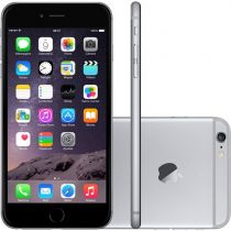 iPhone 6 Plus 64GB Cinza Espacial Tela 5.5" iOS 8 4G Câmera 8MP - Apple