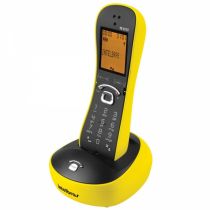 Telefone Digital Sem Fio Cor Amarelo TS8220 - Intelbras 