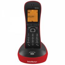 Telefone sem Fio com ID Vermelho TS8220  Intelbras 