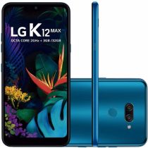 Smartphone K12 Max, 32GB, 13MP, Tela 6.26", Azul, LM-X520BMW - LG