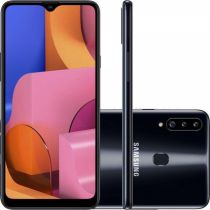 Smartphone Galaxy A20S 32GB Dual 6.5” - Preto - Samsung 