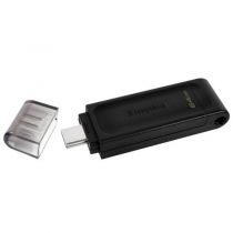 Pen Drive USB Preto 64GB Datatraveler 70 - Kingston