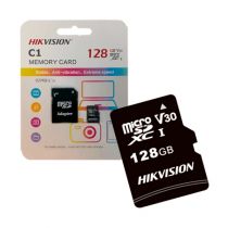Cartão de Memória 128GB MicroSDHC c/ Adaptador - Hikvision