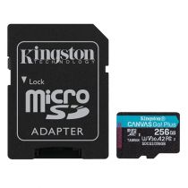 Cartão de Memória Micro SD 256GB Canvas Go Plus - Kingston