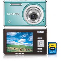 Câmera Digital 14 MP Mod.FE-4030  Zoom Óptico de 4X LCD 2.7"+ Cartão de Memória 