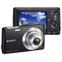 Câmera Digital DSC-W620 com 14.1 Mpx, LCD 2.7", 5x Zoom Óptico, Panorâmica, Pret