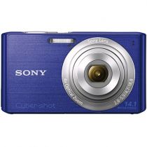 Câmera Digital Cyber-Shot DSC W610 (14.1MP) Azul c/ 4x de Zoom Óptico Foto Panor