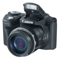 Câmera Digital Canon PowerShot SX500 com 16MP, Tela LCD de 3.0", Zoom Óptico de 