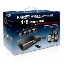 DVR Stand Alone 4CH KG-SHA104 c/ Controle e Mouse - KGUARD