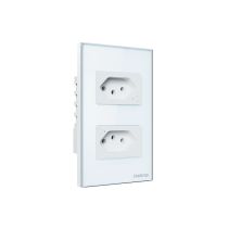 Tomada Dupla Inteligente Wi-Fi ETW 1002 Branca – Intelbras